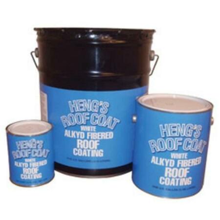 HENGS IND HENG IND 43032 Alkyd Roof Coating- 1 Qt. H6C-43032
